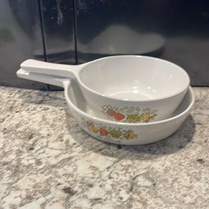Vintage Corningware 2 piece set